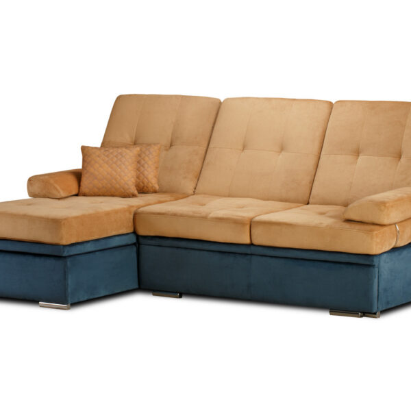 Ъглов диван Икар с функция сън и ракла