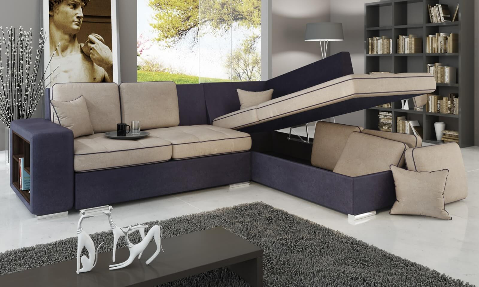 Ъглов диван Сена