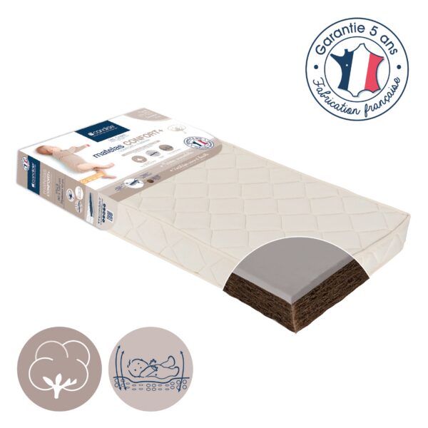 Органичен бебе матрак Коко Comfort 60X120/ 11 | Candide