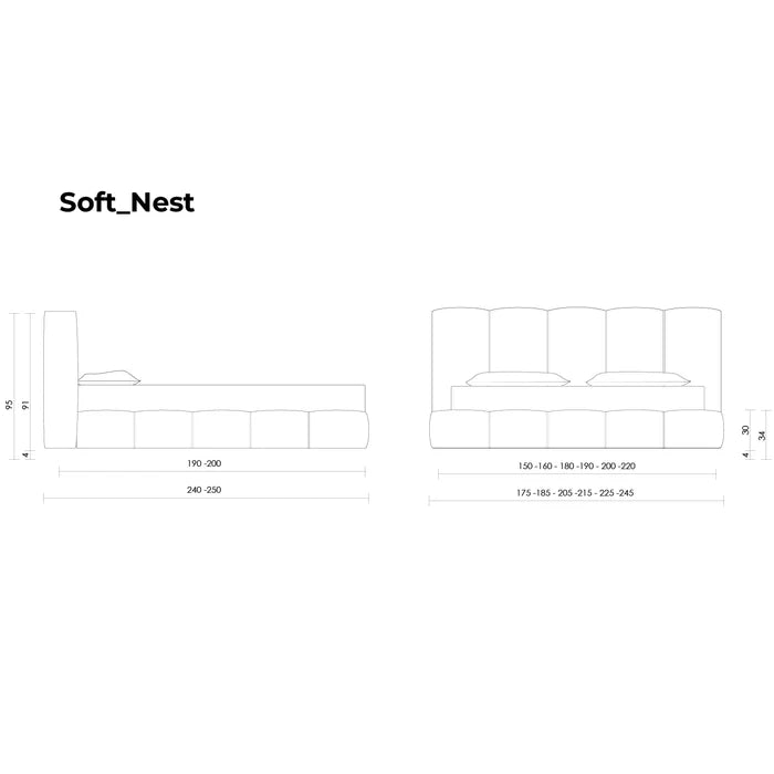 Легло SOFT NEST My Design | Dorelan®